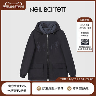 BARRETT NEIL 闪电系列 尼奥贝奈特2023春夏双面冲锋夹克