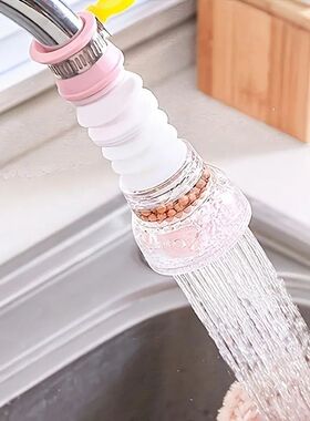 360° Rotatable Faucet Filter Extender with Purifier - Clear