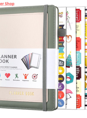 A5 Weekly plan Monthly Plan lattice grid notebook planner