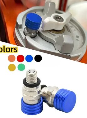 M5x0.8 Motorcycle Bleed Front Fork Air Bleeder Valves for Ya