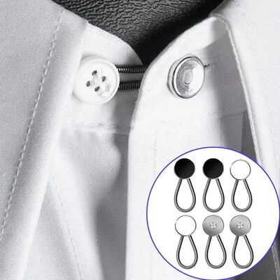 Telescopic Waist Extension Button Detachable Button Waist Ex