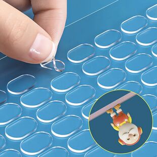 180/300pcs Transparent Double-sided Tape Dots Strong Removab