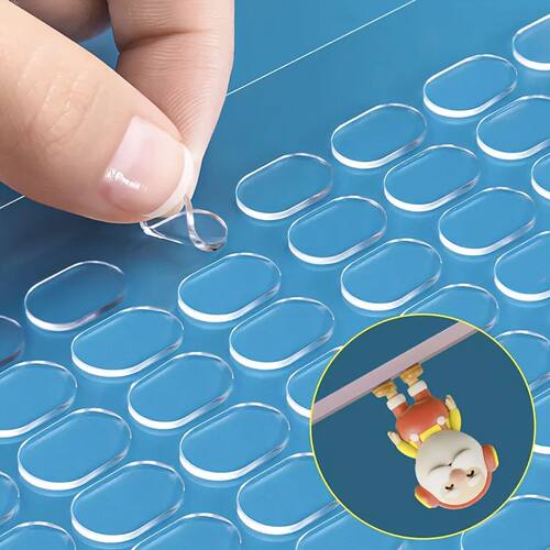 180/300pcs Transparent Double-sided Tape Dots Strong Removab