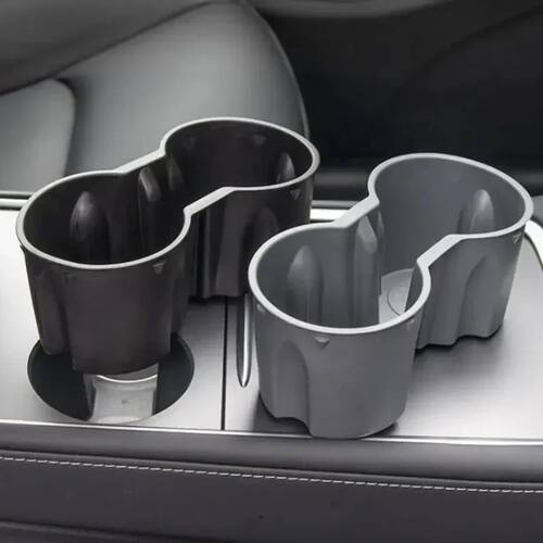Tesla center console Water cup holder TPE center console cup