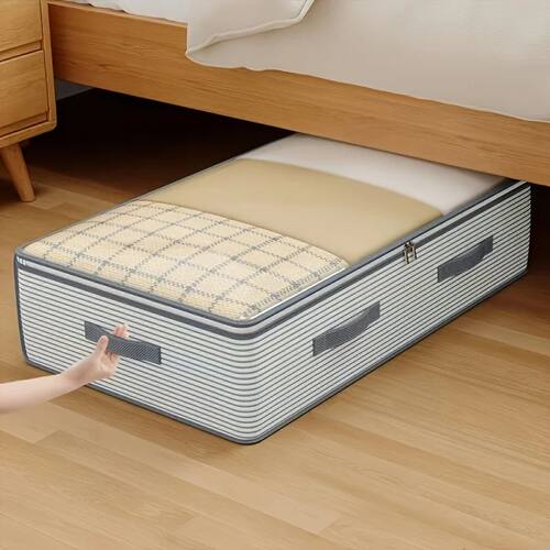 XL Multi-Layer Under-Bed Storage Bags, Durable Non-Woven Org