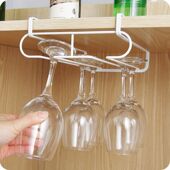 glass glasses holder wine cups rack hanger shelves