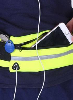 运动Waist Bum Bag Running Jogging Belt Pouch Zip Fanny Pack