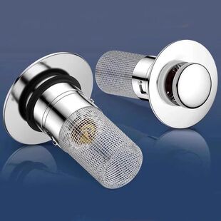 1PCS Washbasin Leak Plug Stainless Steel Odor Proof Bouncing