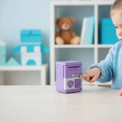 Mini Piggy Bank for Girls – Cute Small Savings Box for Kids