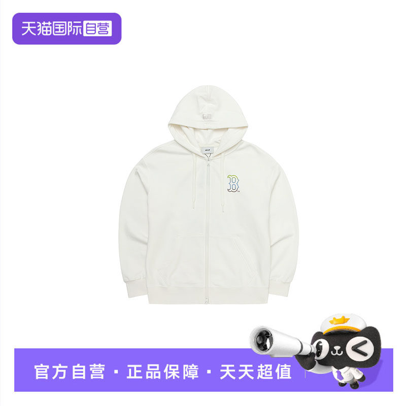 【自营】MLB针织夹克男女装连帽简约时尚卫衣运动服休闲毛圈外套,运动服/休闲服装,运动茄克/外套,淘宝优惠券,粉丝福利购,淘宝优惠卷