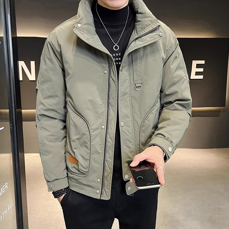 潮牌羽绒服男冬季2025新款时尚