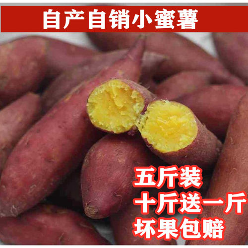 农家自种蔬菜新鲜蜜薯