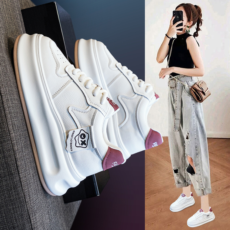 内增高7cm小白鞋女韩版休闲板鞋