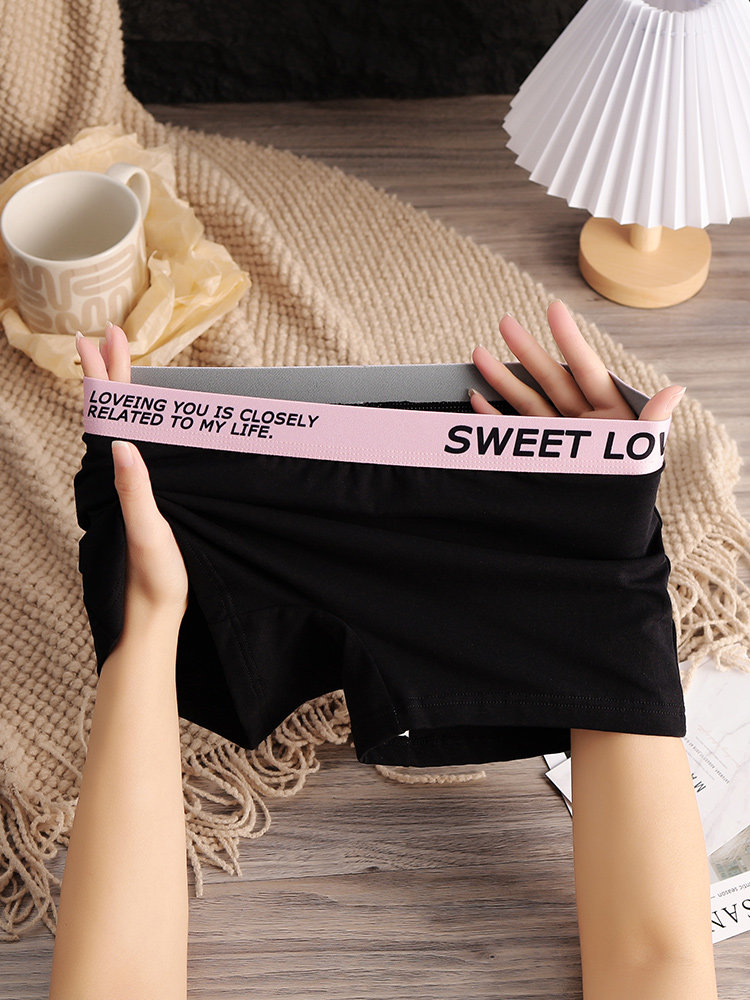 奥兹派纯棉透气女士内裤平角裤