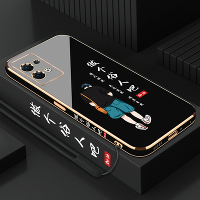 适用reno8电镀硅胶手机壳防摔