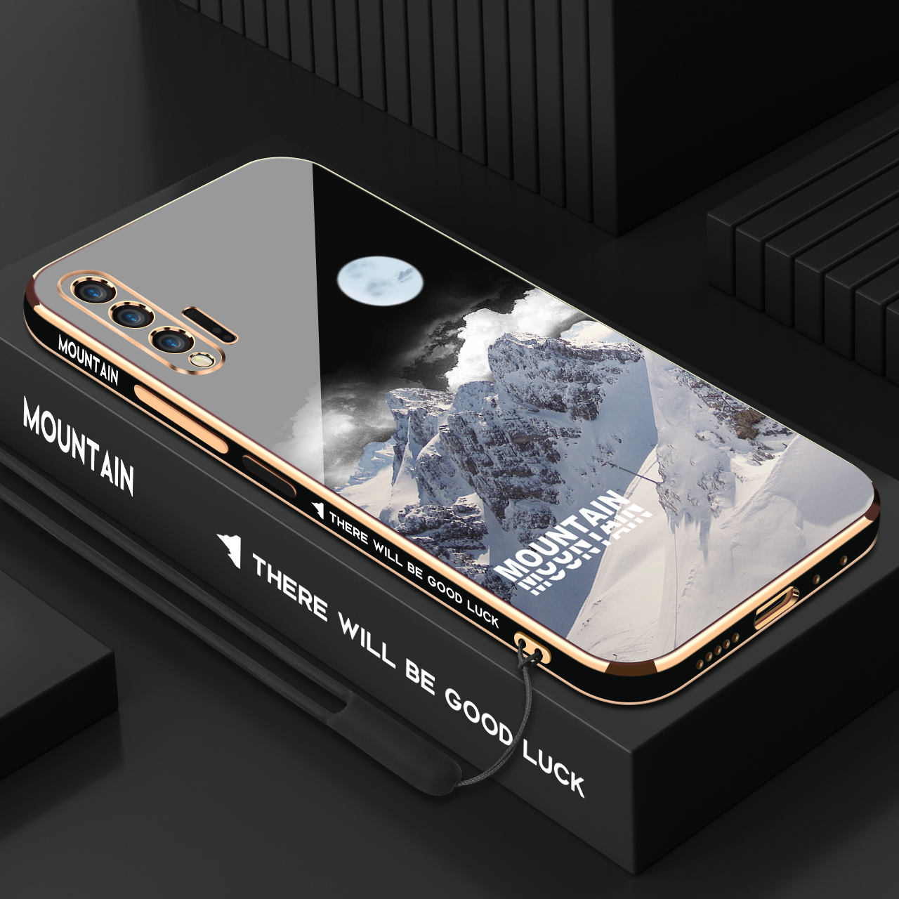 华为nova6硅胶ins风奢华电镀