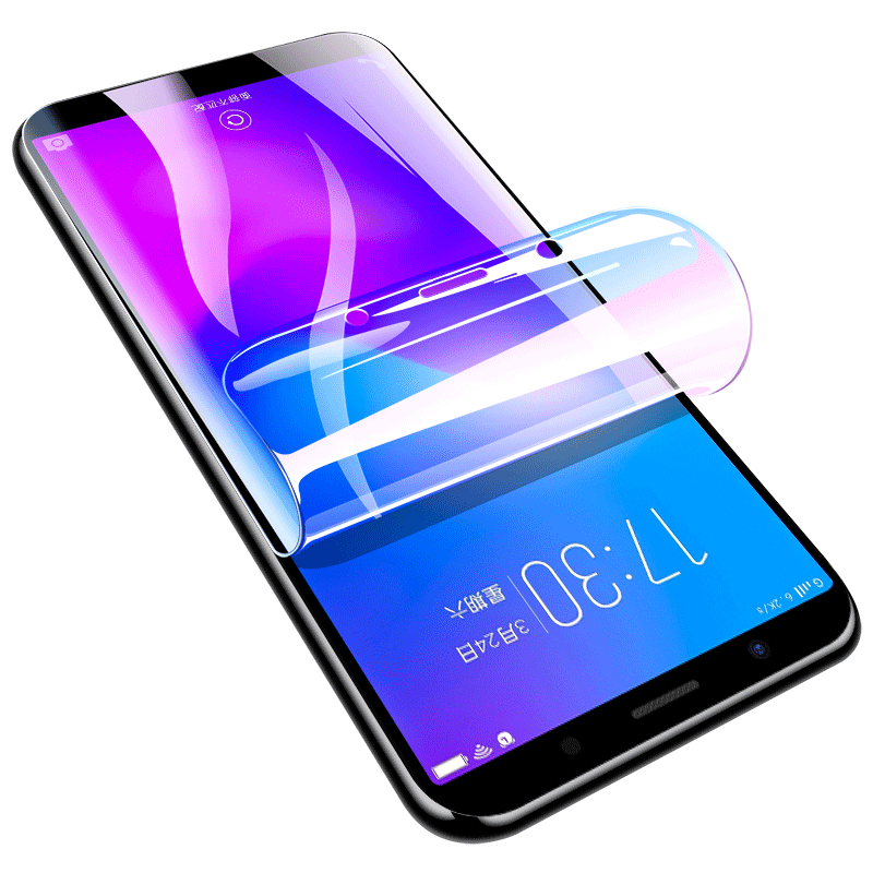 适用华为mate10水凝膜mate10pro钢化膜手机贴膜保护膜全屏覆盖保时捷HUAWEI抗蓝光软膜无白边高清防摔磨砂