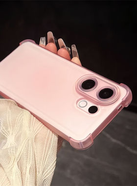 简约适用vivos30手机壳s30promi新款冰雾磨砂s20透明高级感s19全包保护壳s18pro简约s17四角防摔小众款软壳套