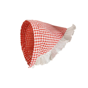 蕾丝头巾女2024新款田园风包头三角巾发箍一体式夏季海边绑发丝巾