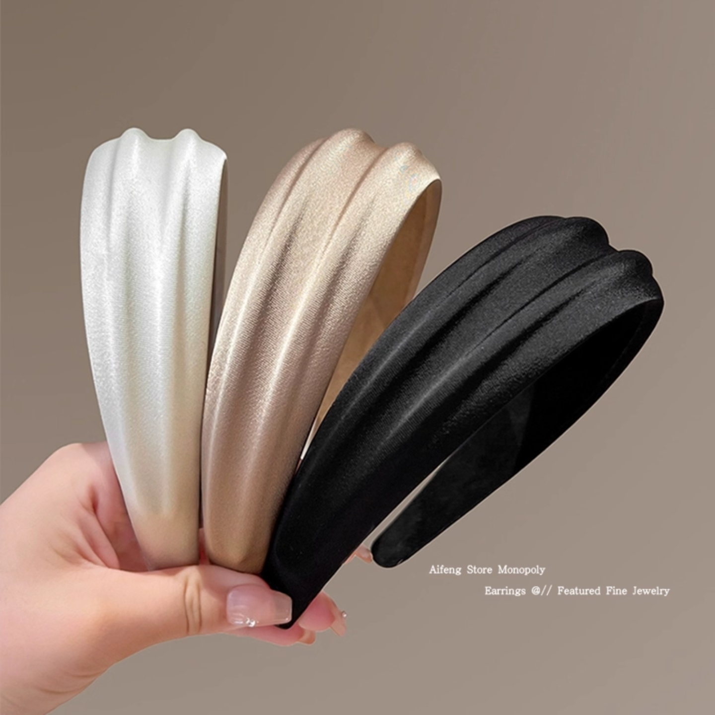 日常外戴宽边发捆发箍女2025新款