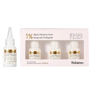 【赵露思同款】Nobaton诺巴顿果酸美白亮齿含氟牙膏牙齿脱矿去渍