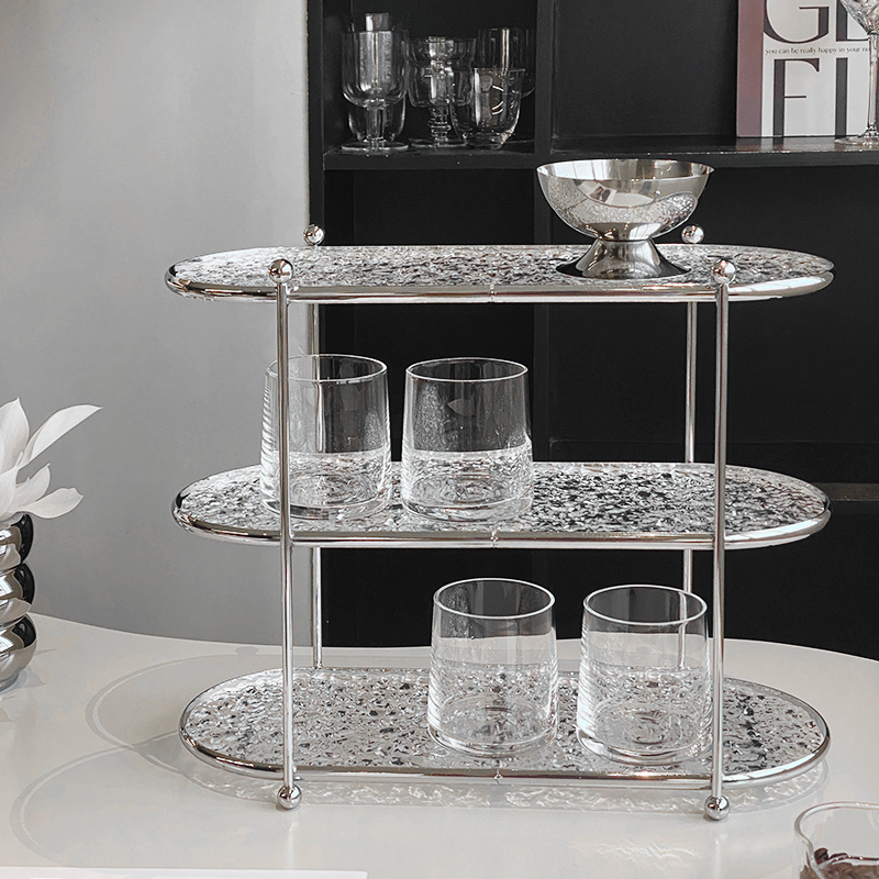 收纳创意桌面杯子铁艺置物架