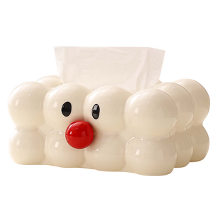 创意纸巾盒客厅家用轻奢高档抽纸盒高级感桌面茶几摆件餐巾纸盒子