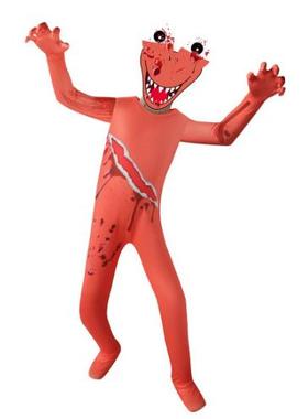 万圣节ROBLOX游戏彩虹朋友cos服装蓝色小怪物衣服紫色朋友紧身衣