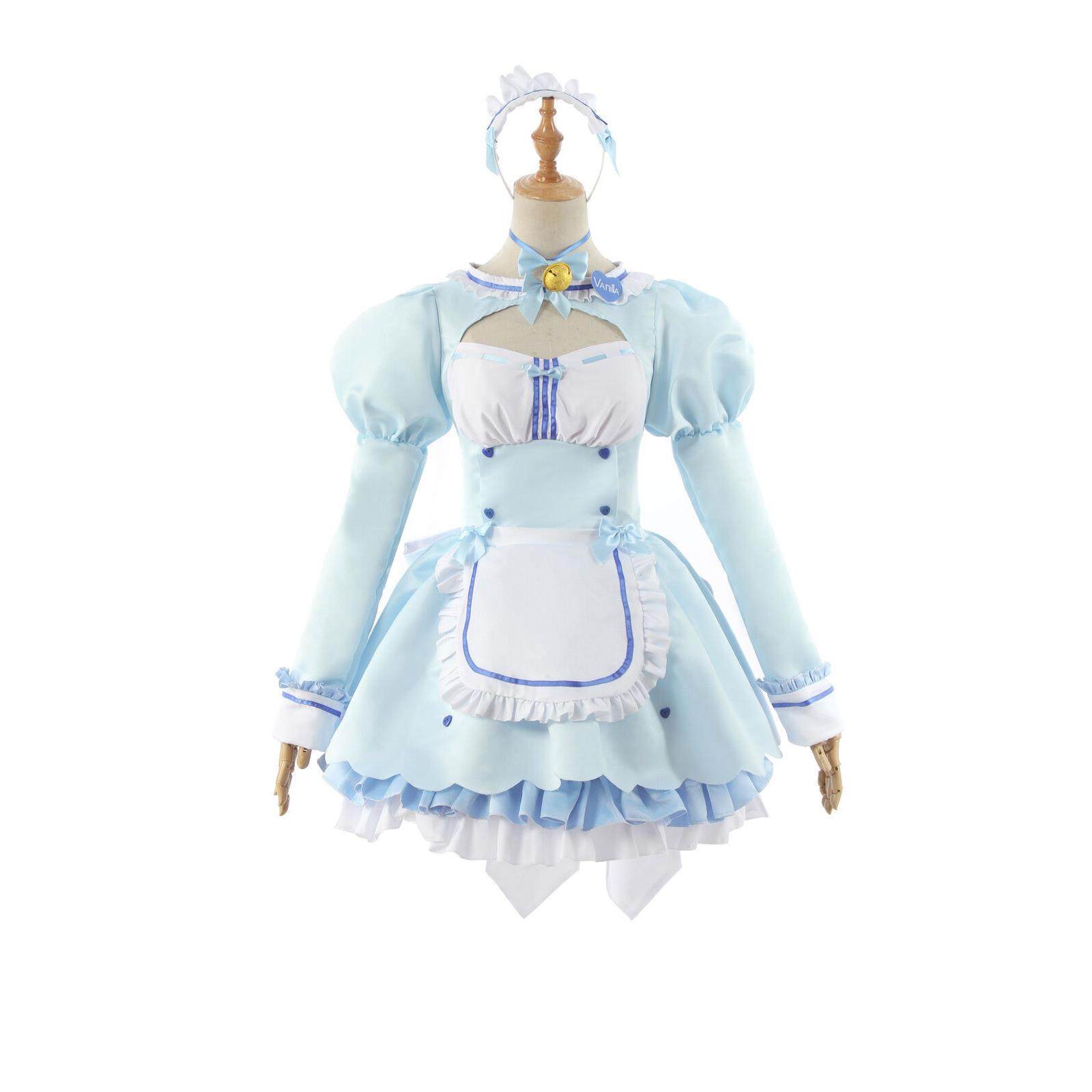 猫娘乐园cos服 巧克力香兰子女仆装cos服连衣裙 猫娘cosplay服