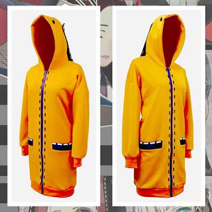 鑫博缘狂赌之渊黄泉月露娜cos服女黄泉月瑠奈cosplay角色扮演外套