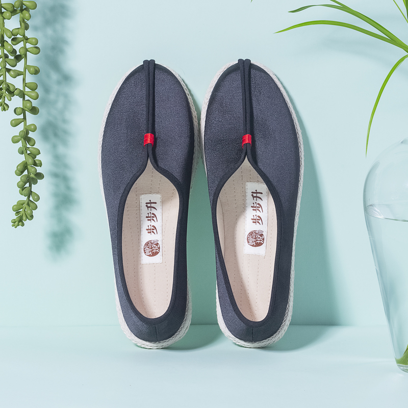 蝉说手工布鞋中式汉服鞋