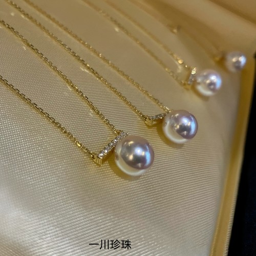 天女级AKOYA吊坠海水金钻石