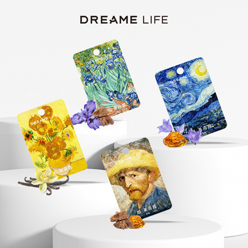 追觅生活DREAME LIFE车载挂件创意香薰卡片衣柜车用持久留香