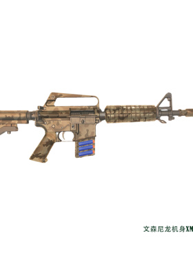 文森现货老学校机匣套件M16xm177越战模型723黑鹰坠落三角洲