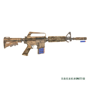 文森现货老学校机匣套件M16xm177越战模型723黑鹰坠落三角洲