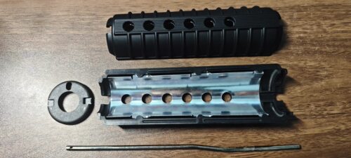 文森老学校六孔排气管 老学校配件ar15 xm177 m723 m733通用配件