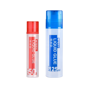 晨光透明液体胶儿童中小学生手工DIY专用胶水50/125ml美工办公财务会计票据胶粘用品粘纸板快干粘得牢凝固胶