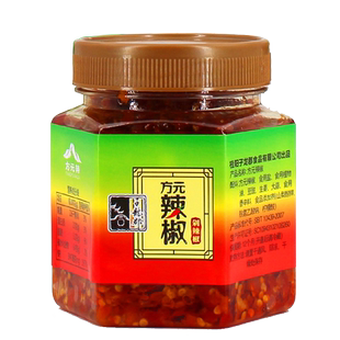 子龙郡方元辣酱1.15kg/480g湖南郴州特产茶油剁辣椒酱香辣下饭酱