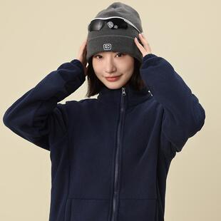 秋冬季摇粒绒卫衣外套长袖保暖加厚抓绒衣企业团体活动工作服定制