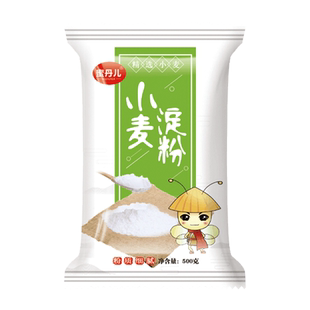 蜜丹儿 小麦淀粉 澄面粉 【买2送1】500g/袋 虾饺粉凉皮勾芡挂浆