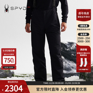 SPYDER蜘蛛秋冬男SKI 24CF561M PRO耐磨防雪保暖户外滑雪背带长裤