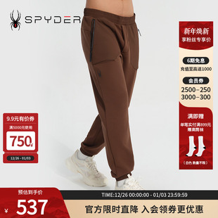 SPYDER蜘蛛秋冬男子SKI 23CF521M LIFE简约弹力收脚户外运动长裤