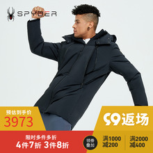 中长款 SPYDER蜘蛛雪服雪季 LIFE时尚 男子SKI 羽绒外套21CF227M 新品