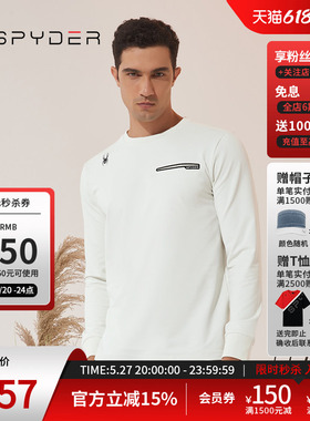SPYDER蜘蛛秋冬男子URBAN LIFE舒适休闲长袖打底运动T恤23CF413M