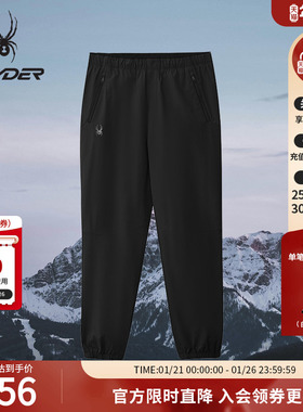 SPYDER蜘蛛春夏男弹力登山尼防泼水梭织户外休闲长裤02PO26109WM