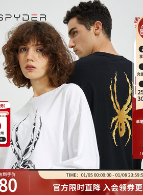SPYDER蜘蛛春夏男女同款356 STYLE吸湿排汗长袖圆领T恤22ES433U