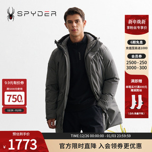 SPYDER蜘蛛秋冬男MOUNTAIN LIFE防风保暖舒适休闲羽绒服24MF217M