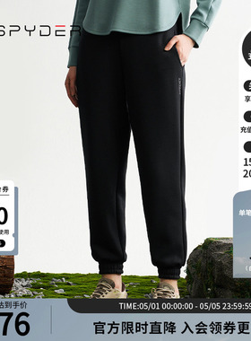 SPYDER蜘蛛秋冬女MOUNTAIN LIFE透气户外休闲裤运动长裤24MF502W