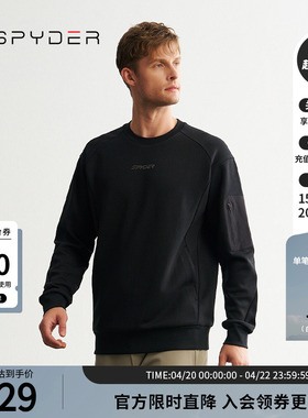 SPYDER蜘蛛秋冬男子MOUNTAIN LIFE舒适时尚保暖运动卫衣24CF317M