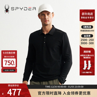 POLO衫 SPYDER秋冬新品 户外休闲运动长袖 LIFE 24MF405M 男MOUNTAIN